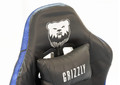 Gaming Desk Chair Grizzly RGB, black