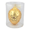 Christmas Decoration Imperial Egg, 1pc, random colours, glass