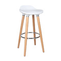 Cooke&Lewis Bar Stool Shira, white