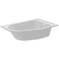 GoodHome Acrylic Bathtub Cavally 145x95 cm, right, asymmetric