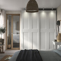 GRIMO Pair of sliding doors, white, 200x236 cm