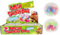 Stress Toy Mesh Squish Ball 1pc, assorted colours