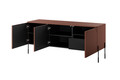 TV Cabinet with Drawer Sonatia 150, burgundy