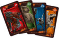 Cartamundi Jurassic World 4in1 Card Games 4+