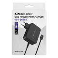 Qoltec Wall Charger EU Plug GaN POWER PRO 1xUSB C, 65W, 5 20V