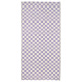 HÄNGPELARGON Pre-cut fabric, white/lilac, 150x300 cm