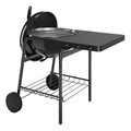 GoodHome Charcoal Barbecue BBQ with Shelf Kiowa 57 cm