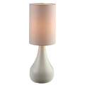 GoodHome Table Lamp Tertrez E14, grey