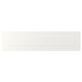 STENSUND Drawer front, white, 80x20 cm