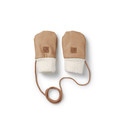 Elodie Details Mittens - Aviator Brown, 0-12 months