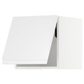 METOD Wall cabinet horizontal, white/Voxtorp high-gloss/white, 40x40 cm