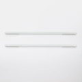 GoodHome Cabinet Handle Cacao, hole spacing 16 cm, matt white, 2 pack