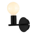 GoodHome Wall Lamp Darrah E27, black