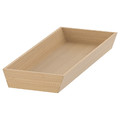 UPPDATERA Utensil tray, light bamboo, 20x50 cm