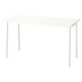 MITTZON Conference table, white, 140x68x75 cm