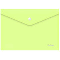 Envelope Plastic Wallet File A4 1pc, lime green