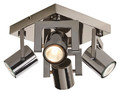 Spot Ceiling Lamp Colours Galene 4 x 50 W GU10, anthracite