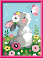 Ravensburger Painting By Numbers CreArt Beautiul Bunny 7+