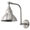 ANKARSPEL Wall lamp, wired-in installation, pewter effect