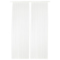 TERESIA Sheer curtains, 1 pair, white, 145x300 cm