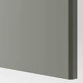 REINSVOLL Door, grey-green, 50x229 cm