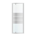 GoodHome Pivot Shower Door Beloya 80 cm, chrome/mirror glass