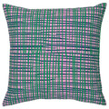 HAMNKRASSING Cushion cover, pink/blue green, 50x50 cm