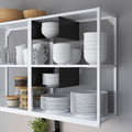 ENHET Wall fr w shelves, white, 60x30x75 cm