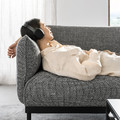 ÄPPLARYD 2-seat sofa, Lejde grey/black, 199x93 cm