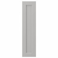 LERHYTTAN Door, light grey, 20x80 cm