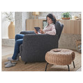 EKOLSUND Recliner, Gunnared dark grey