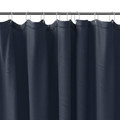 Shower Curtain GoodHome Koros 180 x 200 cm, dark blue