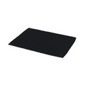 GoodHome Bath Mat Kina 50 x 70 cm, black