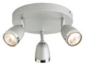 Spot Ceiling Lamp Colours Apheliotes 3 x 35 W GU10, silver