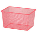 TROFAST Mesh storage box, light red, 42x30x23 cm