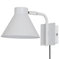 GoodHome Wall Lamp Masoala 1-p E27, white