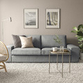 KIVIK 3-seat sofa, Tibbleby beige/grey