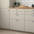 STENSUND Drawer front, beige, 60x20 cm