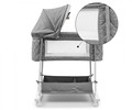 Milly Mally Cradle Baby Cot 2in1 Dream On Stone 6m+