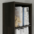 BILLY Height extension unit, dark brown oak effect, 40x28x35 cm