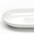GODMIDDAG Serving plate, white, 27x14 cm