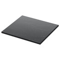 TOLKEN Countertop, black marble effect/foliated board, 62x49 cm