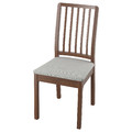 EKEDALEN Chair, brown, Orrsta light grey