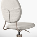 BJÖRKBERGET Swivel chair, Idekulla beige