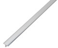 Diall Aluminum Profile Type T 14 mm 2.5 m, chrome