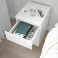 KULLEN Chest of 2 drawers, white, 35x49 cm