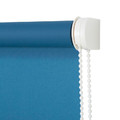 Plain Blackout Roller Blind Colours Boreas 75x240cm, blue