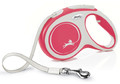 Flexi New Comfort Tape Leash M 5m, red