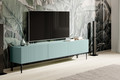 TV Cabinet Nicole 200 cm, sage/black legs