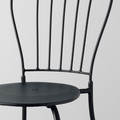 LÄCKÖ Bistro set, outdoor, grey